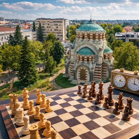 Шахматна тренировка в Плевен с Дарио Дерешки